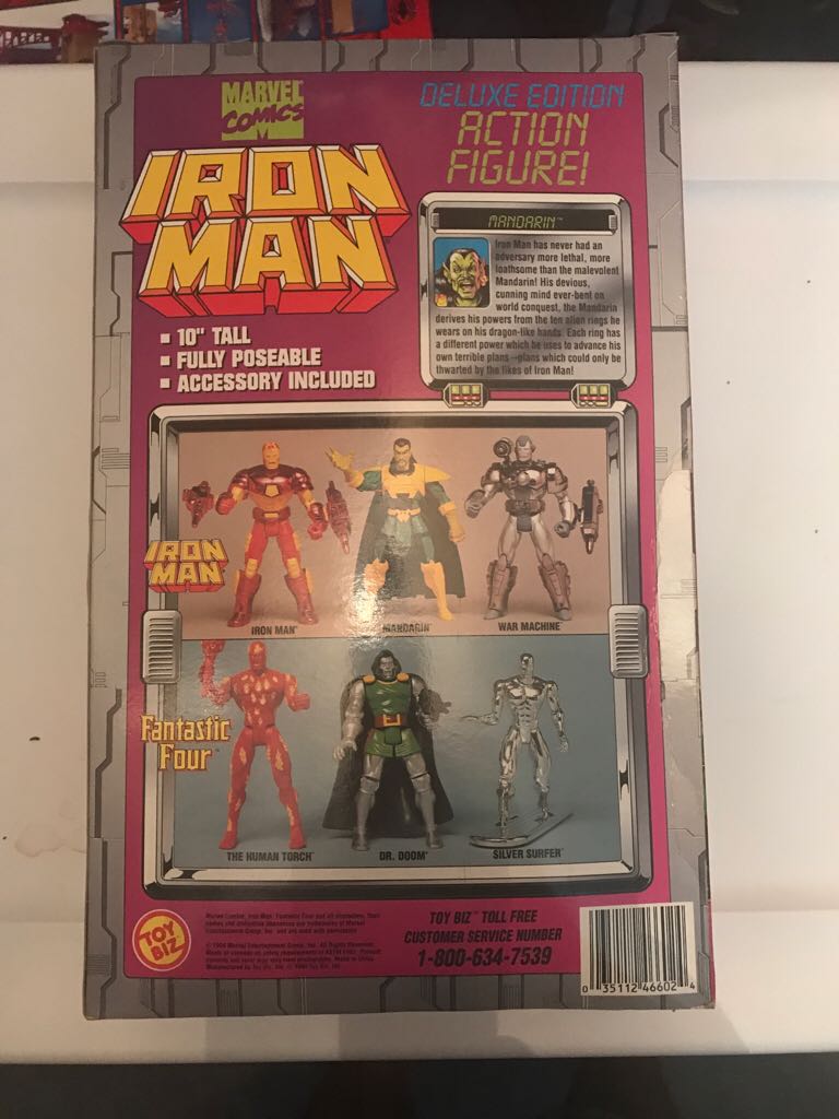 Iron Man (10 Inch) - Toy Biz (Mandarin) action figure collectible [Barcode 035112466024] - Main Image 2