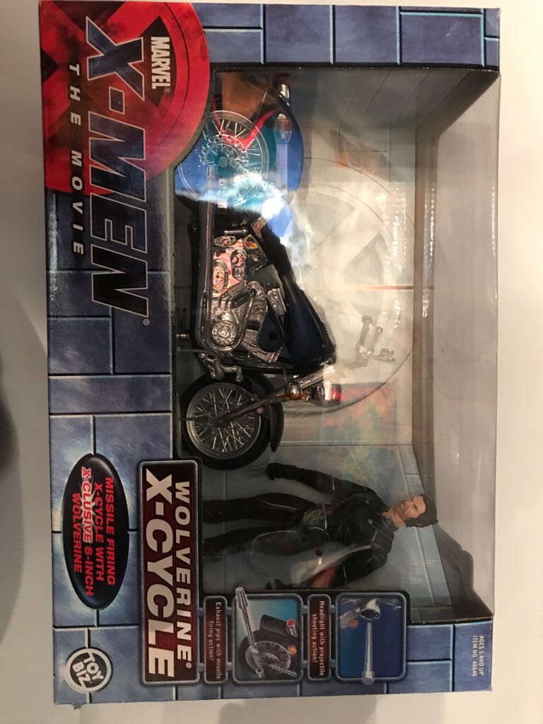 X-men Movie Wolverine X-cycle  action figure collectible [Barcode 035112466468] - Main Image 1