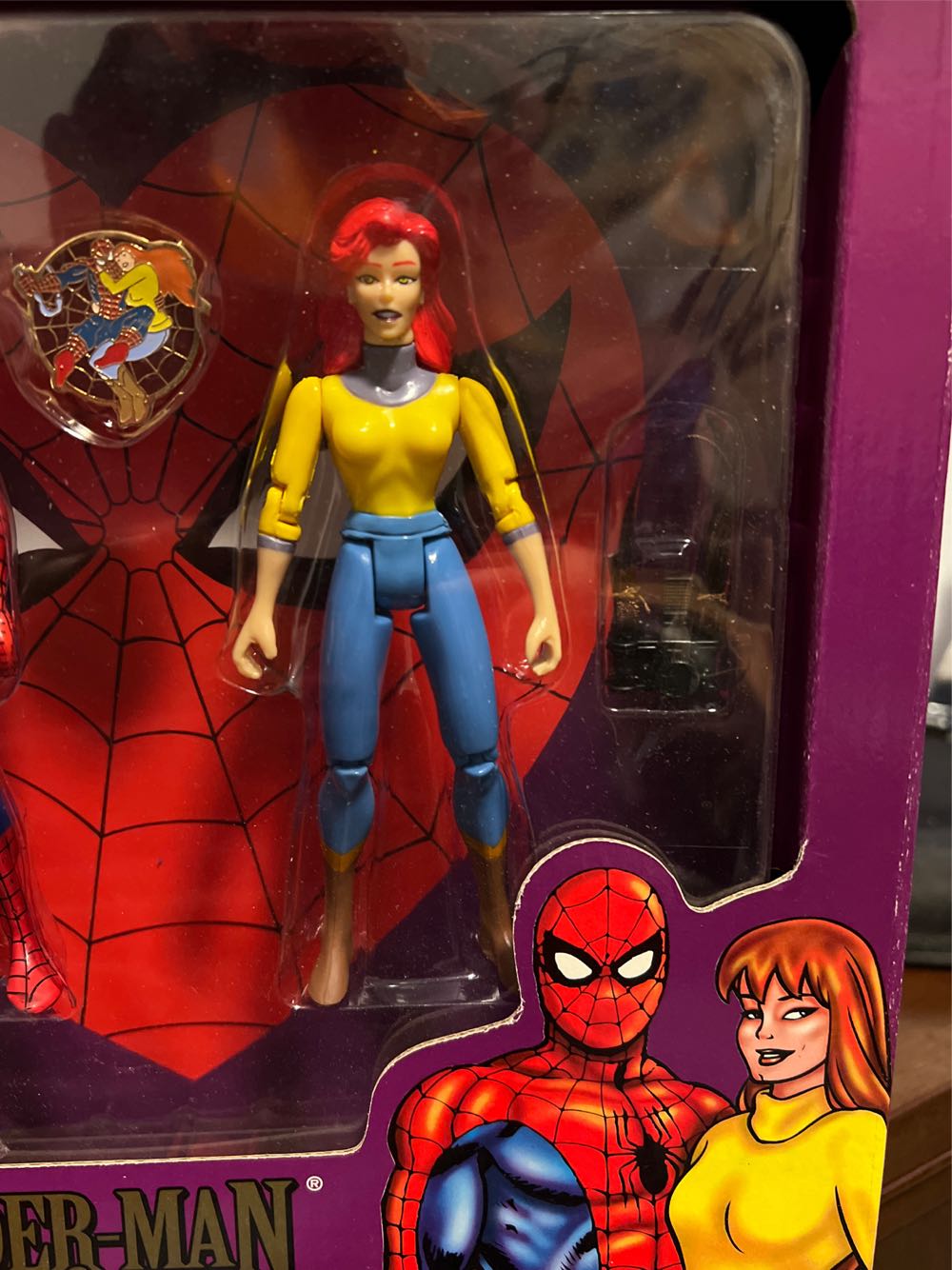 Spider-Man & Mary Jane - Toy Biz (Limited Edition 1 Of 24,000) action figure collectible [Barcode 035112470601] - Main Image 4