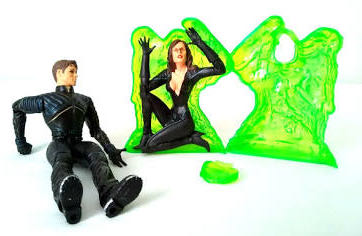 Cyclops (Civilian) - Toy Biz (X-Men: the Movie) action figure collectible [Barcode 035112470731] - Main Image 4