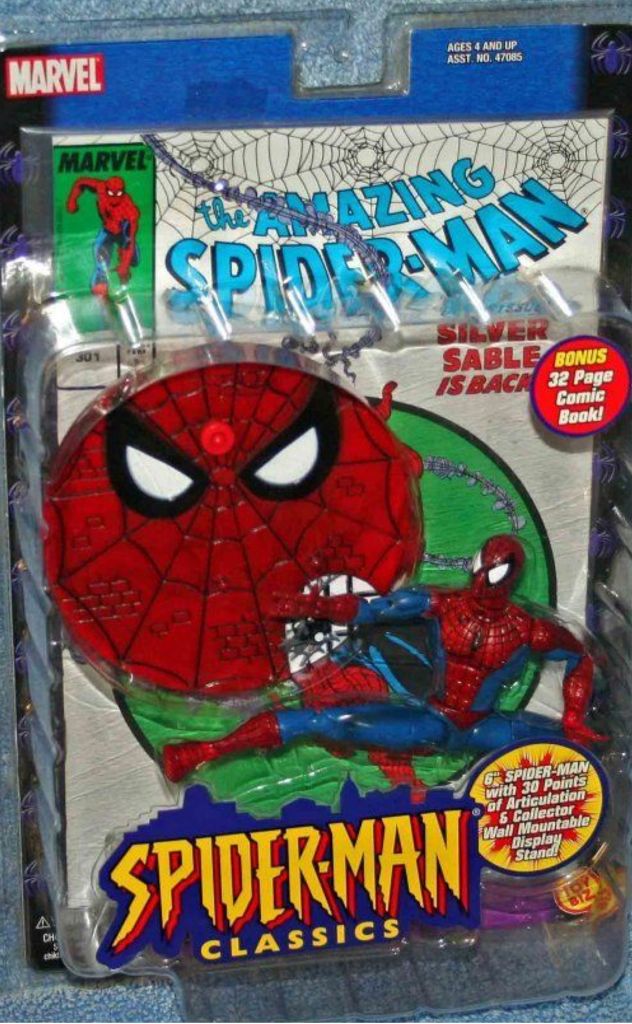 Toybiz Spider-Man Classics Series 1 Spider-Man 2000 - Toy Biz (Spider-Man Classics) action figure collectible [Barcode 035112470861] - Main Image 2