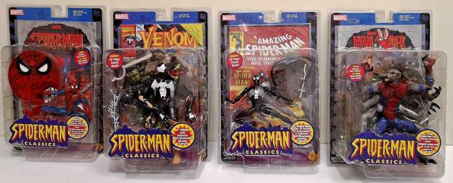 Toybiz Spider-Man Classics Series 1 Spider-Man 2000 - Toy Biz (Spider-Man Classics) action figure collectible [Barcode 035112470861] - Main Image 4