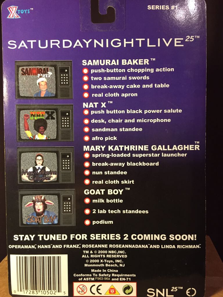 SNL: Mary Kathrine Gallagher - X-Toys (Staurday Night Live) action figure collectible [Barcode 017283105025] - Main Image 2