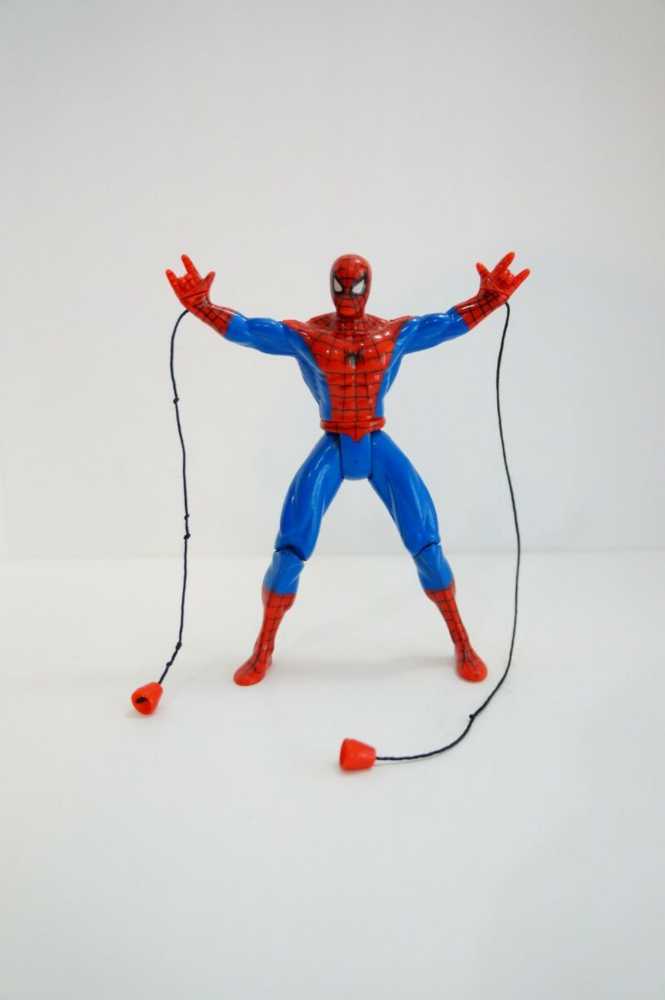 Spiderman: Web Racer Spiderman - Toy Biz (Spider-Man The New Animated Series) action figure collectible [Barcode 035112471011] - Main Image 3