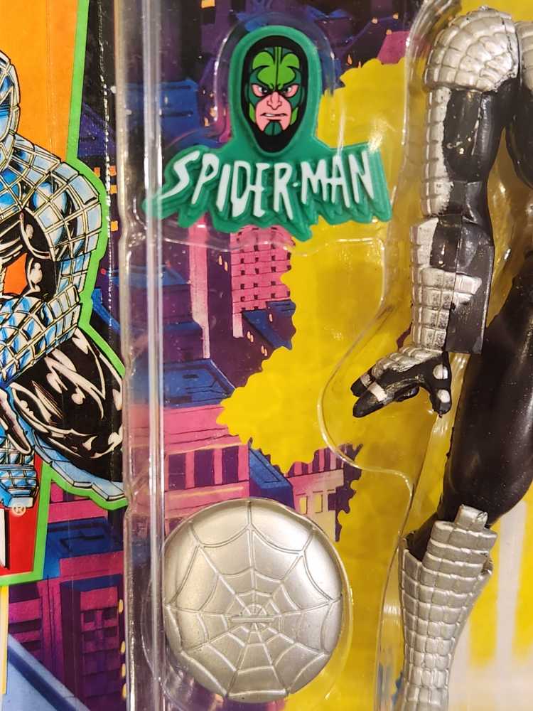 Spider-Man (Spider Armor with Bonus Collector Pin) - Toy Biz (Spider-Man: The New Animated Series) action figure collectible [Barcode 035112471226] - Main Image 4
