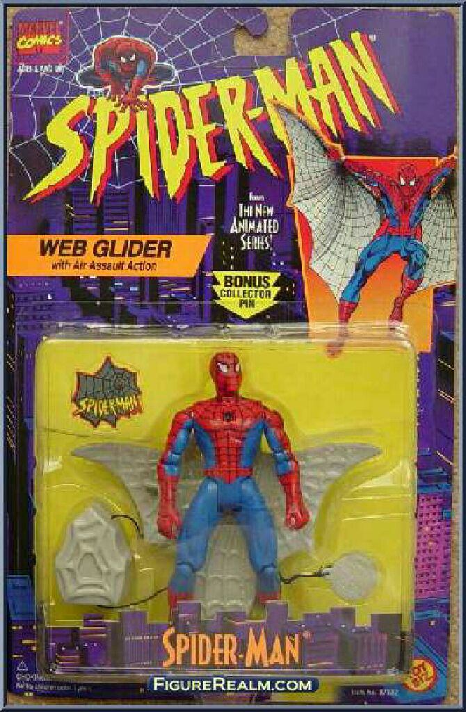 Spider-Man Web Glider  - Toy Biz (Toy Biz Spider-Man) action figure collectible [Barcode 035112471325] - Main Image 1