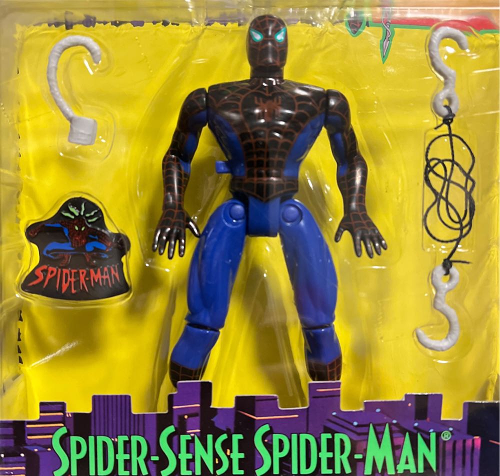 Spider-Sense Spider-Man - Toy Biz (Spider Sense Spider-Man) action figure collectible [Barcode 035112471479] - Main Image 4