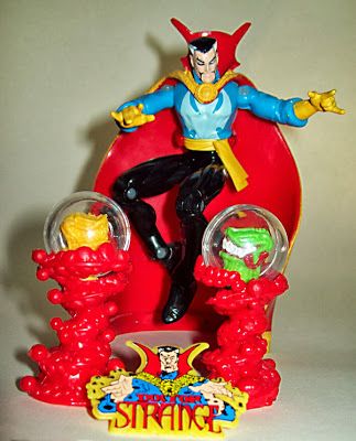 Spider-Man: Dr. Strange - Toy Biz (Spider-Man Animated Series: Spider-Wars) action figure collectible [Barcode 035112471851] - Main Image 2