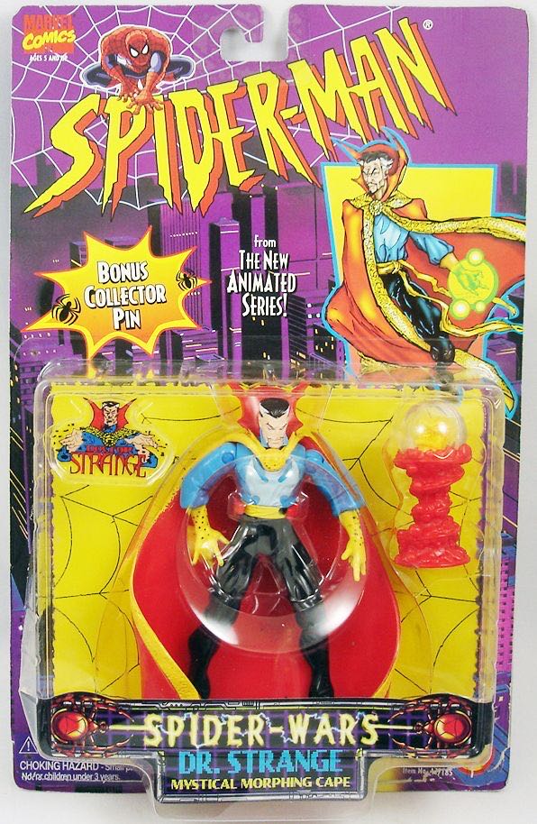 Spider-Man: Dr. Strange - Toy Biz (Spider-Man Animated Series: Spider-Wars) action figure collectible [Barcode 035112471851] - Main Image 4