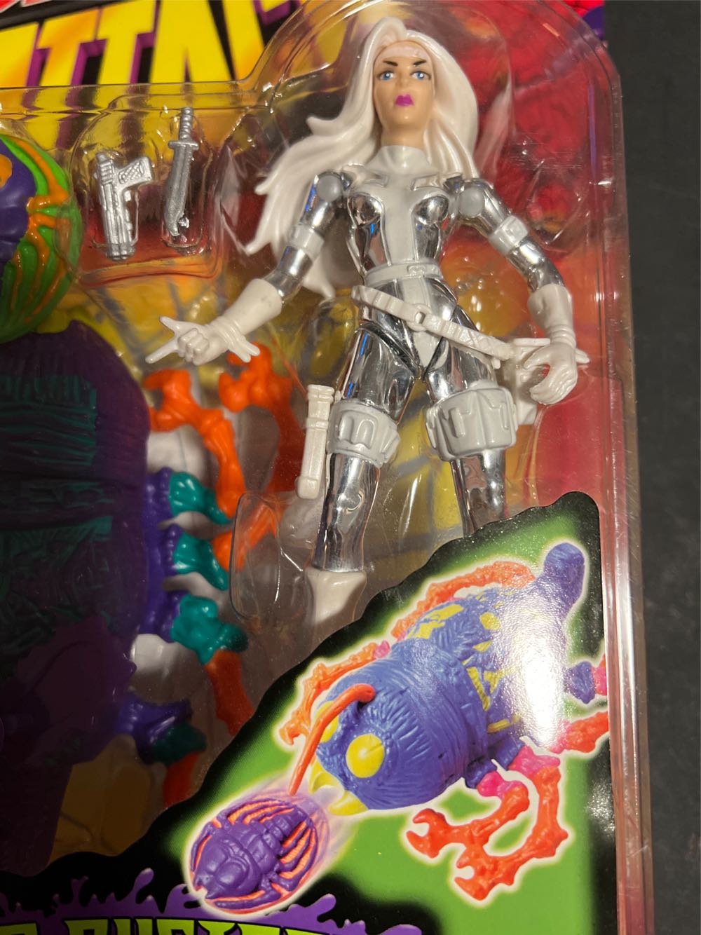 Silver Sable - Toy Biz (Spider-Man - Toy Biz) action figure collectible [Barcode 035112472070] - Main Image 4