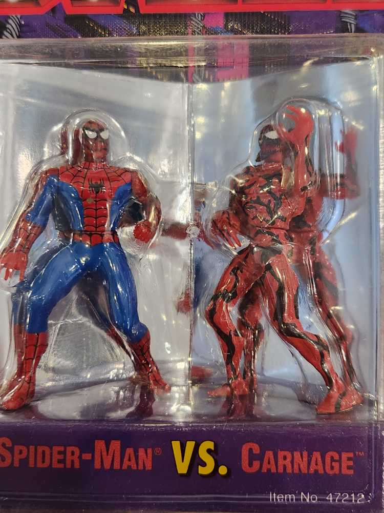 Spider-Man Vs. Carnage - Toy Biz (Spider-Man: Web Of Steel) action figure collectible [Barcode 035112472124] - Main Image 3