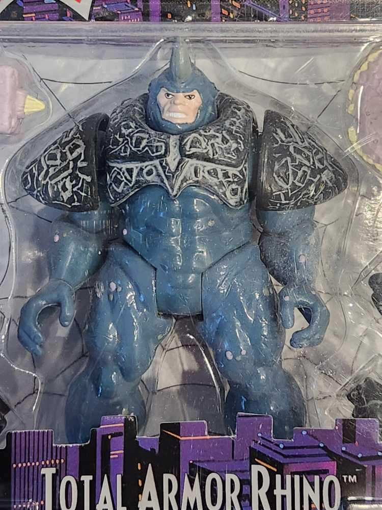Spider-Man: Total Armor Rhino - Toy Biz (Special Collector Series) action figure collectible [Barcode 035112472537] - Main Image 3