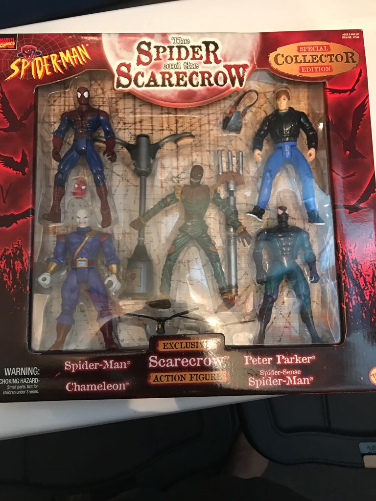 Spiderman: The Spider And The Scarecrow - Toy Biz (Special Collector Edition) action figure collectible [Barcode 035112473466] - Main Image 1