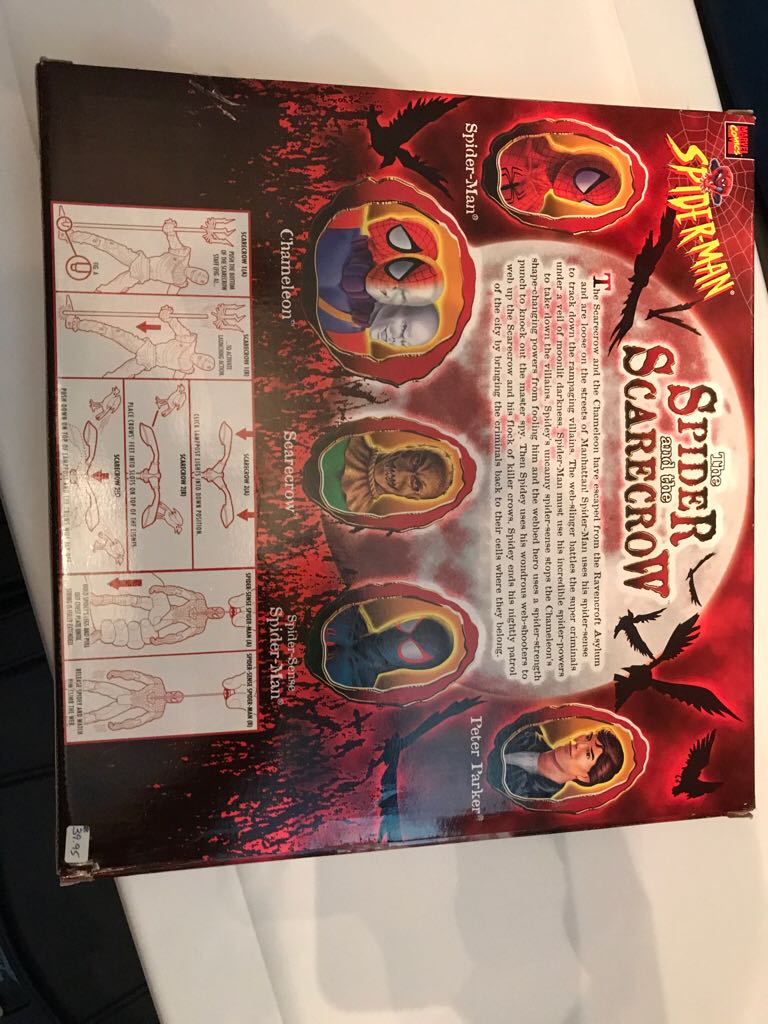Spiderman: The Spider And The Scarecrow - Toy Biz (Special Collector Edition) action figure collectible [Barcode 035112473466] - Main Image 2