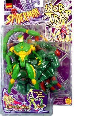 Sinister Scorpion - Toy Biz (Toy Biz Spider-Man) action figure collectible [Barcode 035112474326] - Main Image 2