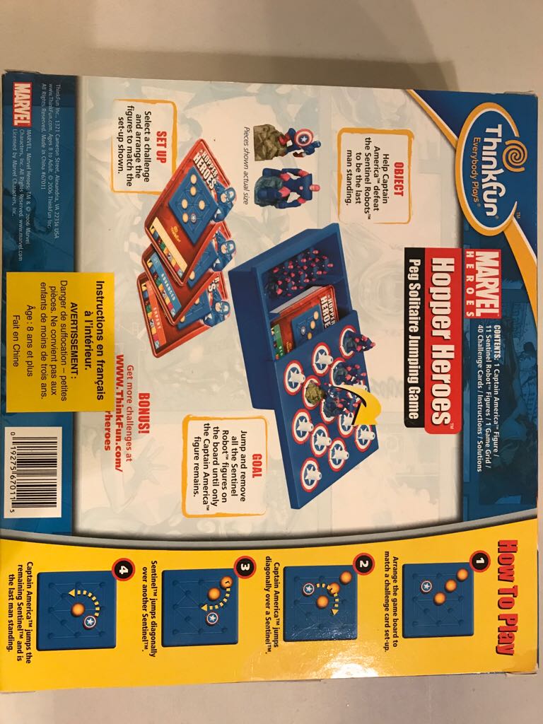 Marvel Heroes - Hopper Heroes  action figure collectible [Barcode 019275670115] - Main Image 2