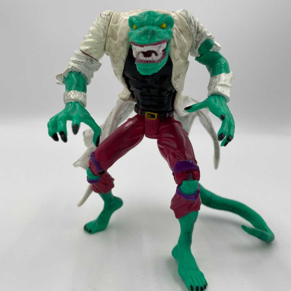 Toybiz Spider-Man The Animated Series Web Force Spider-Smash Lizard - Toy Biz (From The Animated Series) action figure collectible [Barcode 035112475248] - Main Image 4