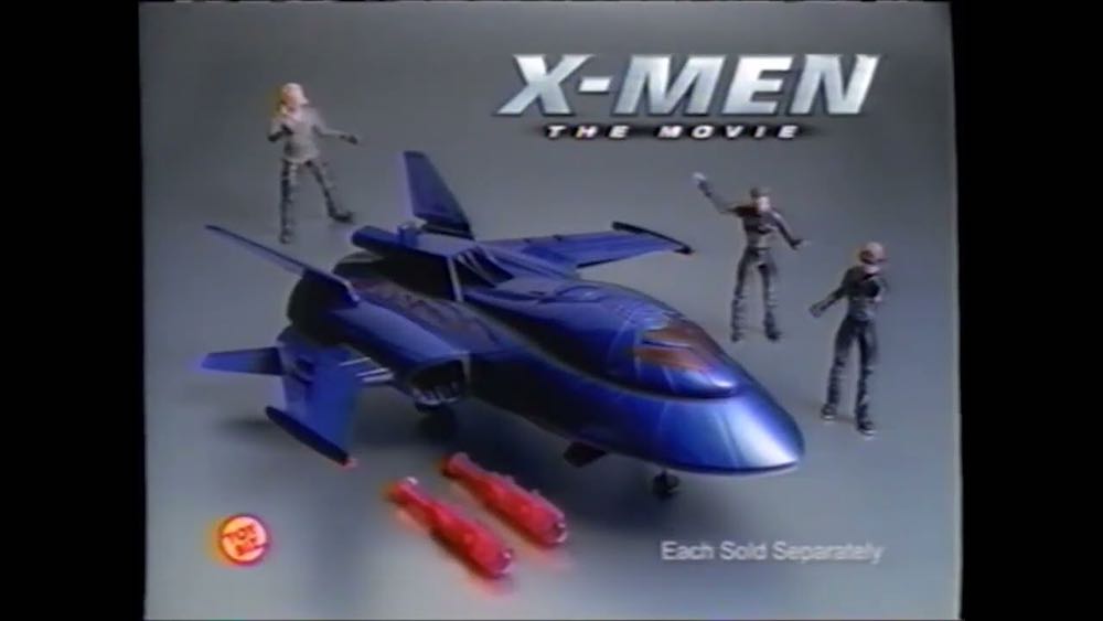 X-Men The Movie Electronic X-Jet  (X-Men) action figure collectible [Barcode 035112475651] - Main Image 2