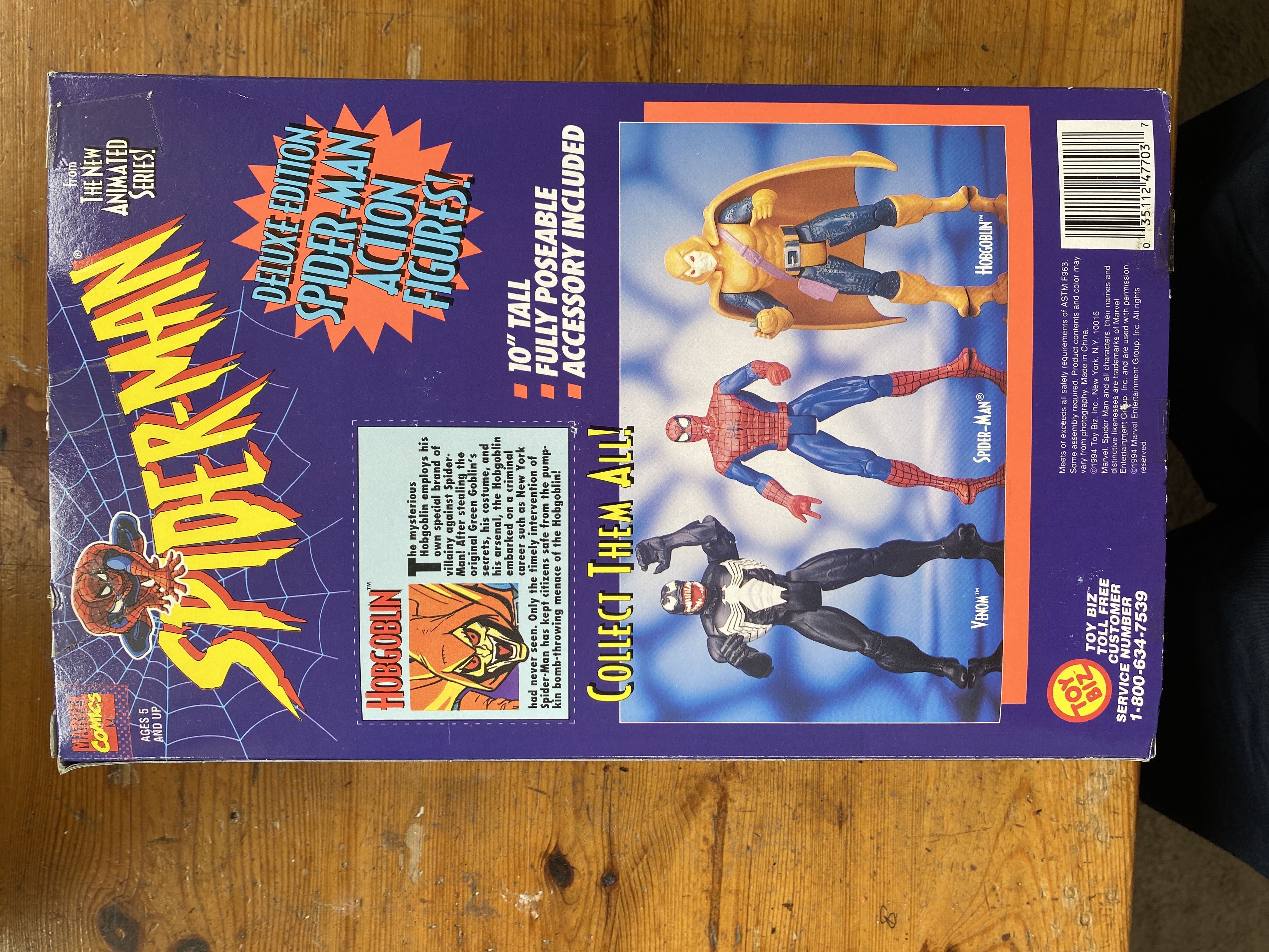 Hobgoblin 10” Action Figure - Toy Biz (Spider-Man) action figure collectible [Barcode 035112477037] - Main Image 2