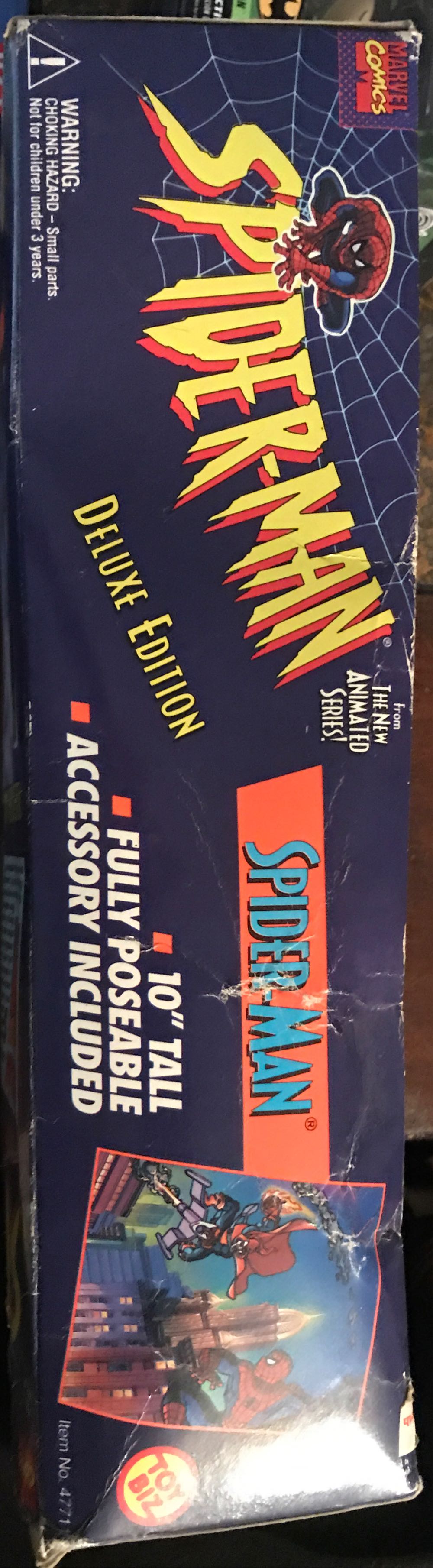 Spider-Man (Wall Hanging) - Toy Biz (Spider-Man The Animated Series) action figure collectible [Barcode 035112477112] - Main Image 4