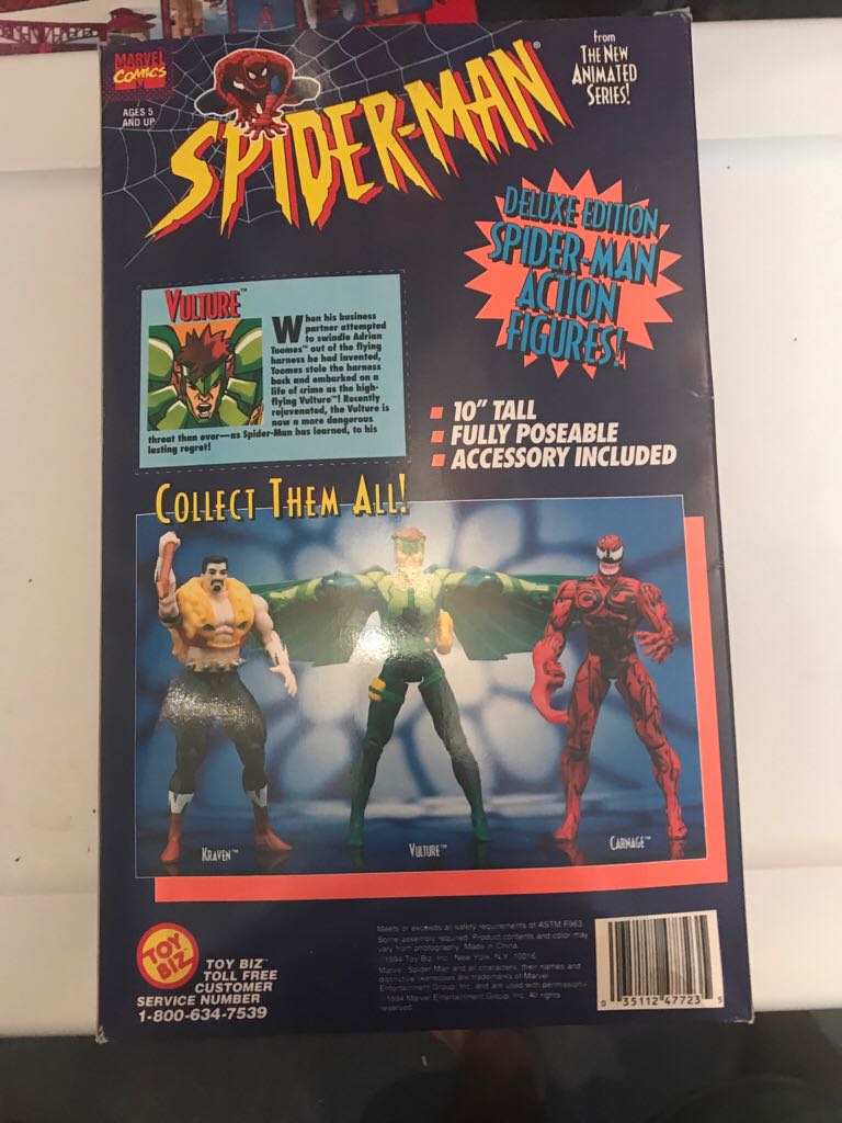 Spider-Man (10 Inch) - Toy Biz (Vulture) action figure collectible [Barcode 035112477235] - Main Image 2