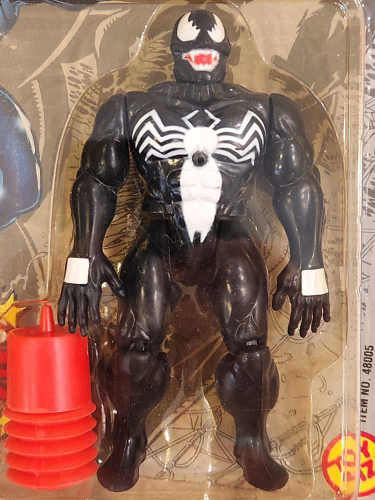 Marvel Superheroes Venom Bc Squirts Alien Liquid action figure,! - Toy Biz (Marvel Superheroes) action figure collectible [Barcode 035112480051] - Main Image 3
