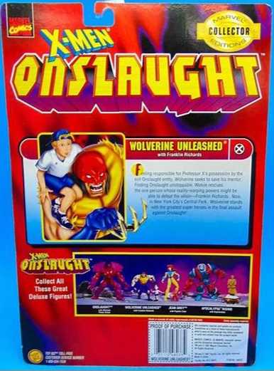 X-men Onslaught With Ultimate Power Armor - Toy Biz (X-Men: Onslaught) action figure collectible [Barcode 035112480310] - Main Image 2