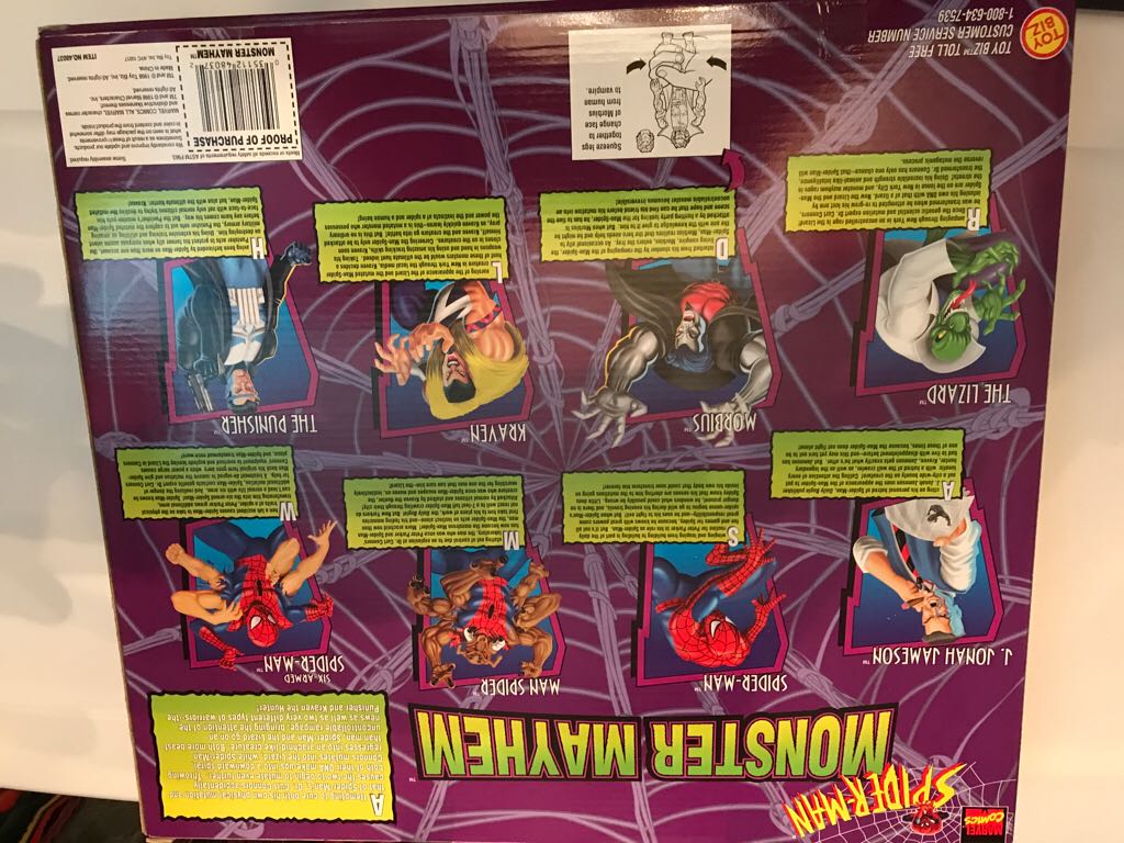 Monster Mayhem - 8 Pack  action figure collectible [Barcode 035112480372] - Main Image 2