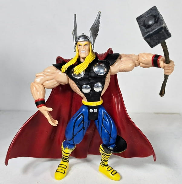The Mighty Thor - Toy Biz (Avengers Earth’s Mightiest Heroes) action figure collectible [Barcode 035112480419] - Main Image 4