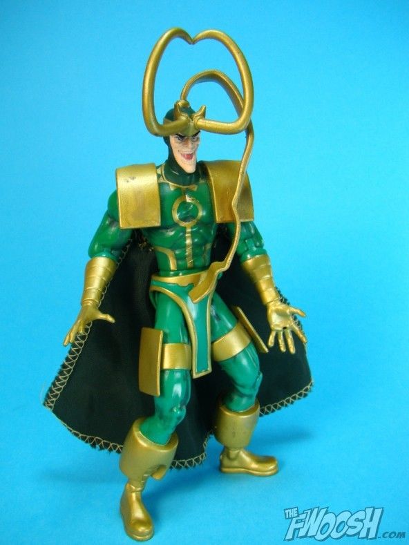 Loki - Toy Biz (Avengers Earth’s Mightiest Heroes) action figure collectible [Barcode 035112480426] - Main Image 2