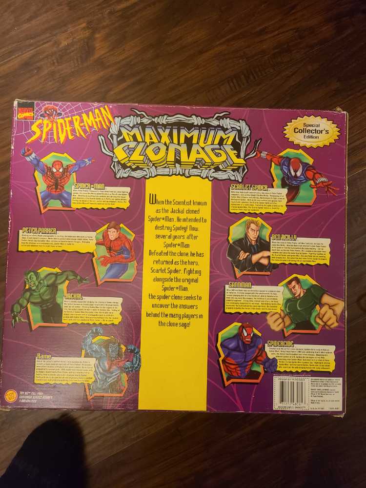 Toybiz Spider-Man The Animated Series Maximum Clonage Special Collector’s Edition Boxset  - Toy Biz (Spider-Man) action figure collectible [Barcode 035112480617] - Main Image 2