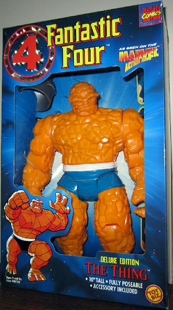 Fantastic Four (10 Inch) - Toy Biz (The Thing) action figure collectible [Barcode 035112481256] - Main Image 1
