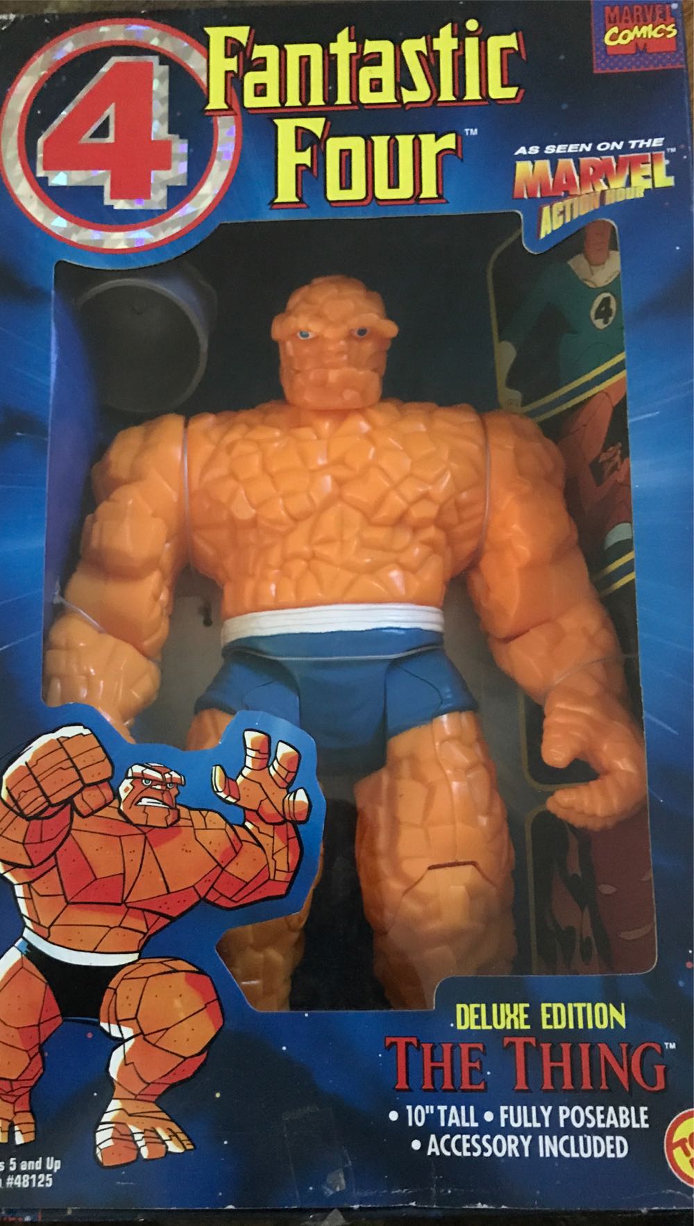 Fantastic Four (10 Inch) - Toy Biz (The Thing) action figure collectible [Barcode 035112481256] - Main Image 3