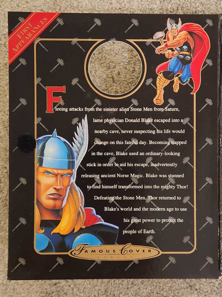 Famous Cover Series: Thor - Toy Biz (Marvel Famous Cover Series) action figure collectible [Barcode 035112482079] - Main Image 4