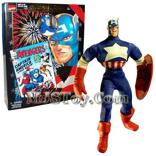 Captain America - Toy Biz (First Appearance) action figure collectible [Barcode 035112482086] - Main Image 2