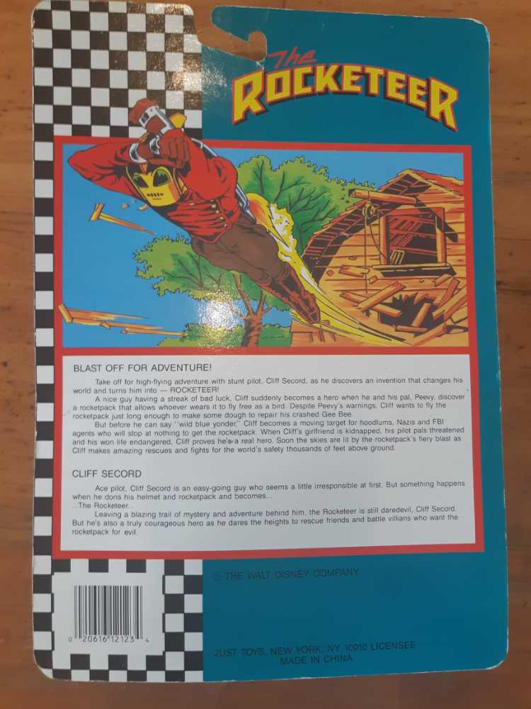 Rocketeer, The - Justoys (Bend- Ems) action figure collectible [Barcode 020616121234] - Main Image 2