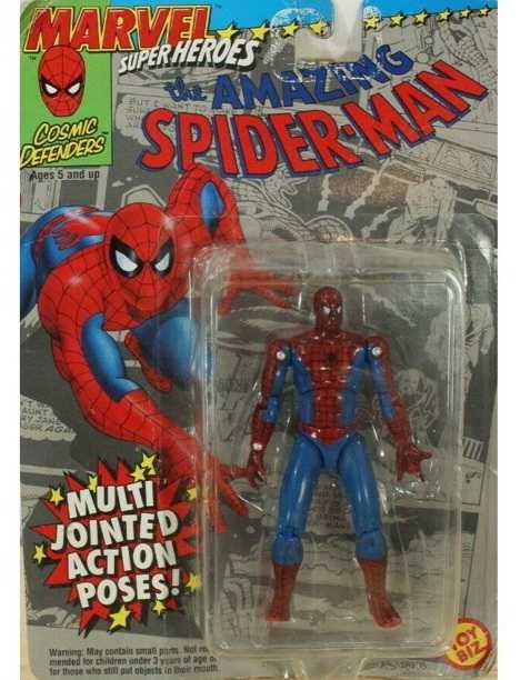 The Amazing Spider-Man - Toy Biz (Marvel Super Heroes) action figure collectible [Barcode 035112483328] - Main Image 2