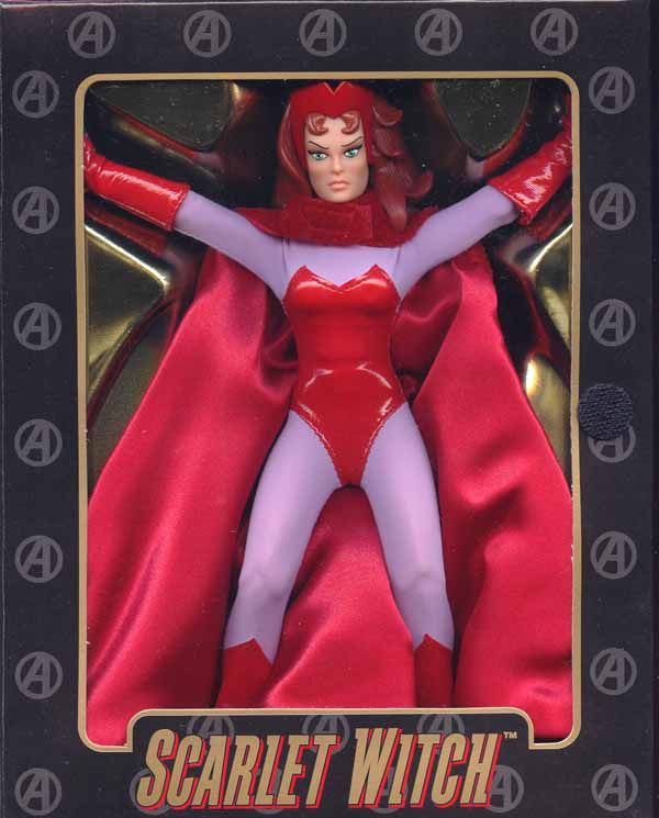 Famous Cover Series: Scarlet Witch - Toy Biz (Famous Cover Series) action figure collectible [Barcode 035112484493] - Main Image 2