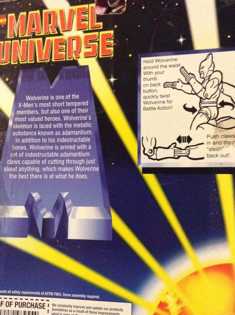 Wolverine Classic  action figure collectible [Barcode 035112484554] - Main Image 2