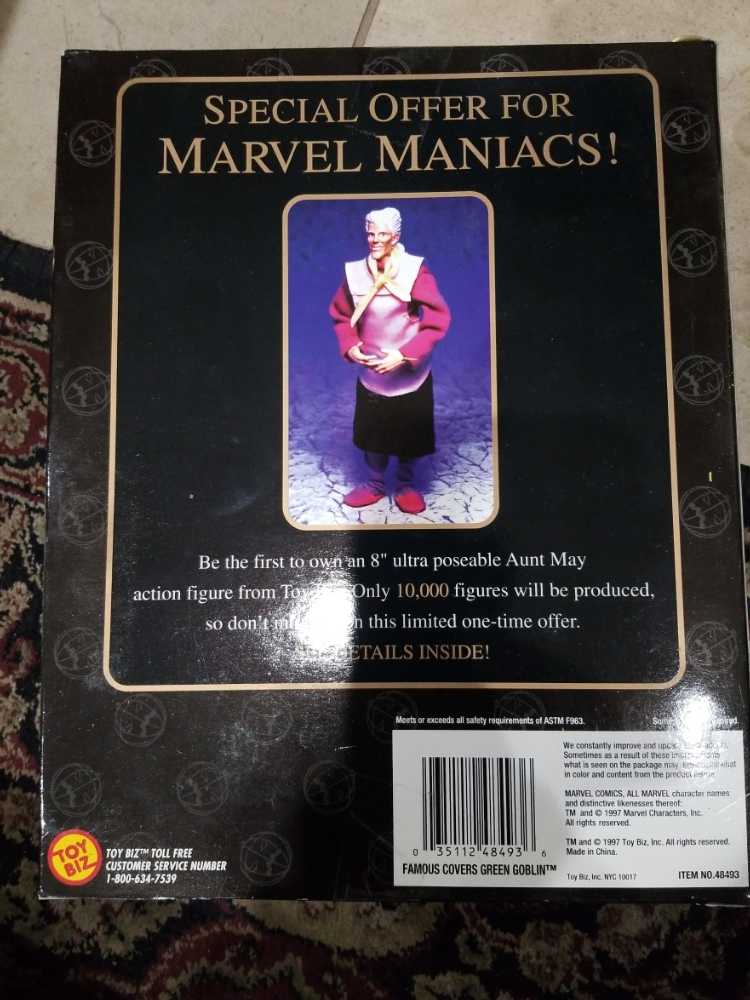 Famous Cover Series: Green Goblin - Toy Biz (U - Marvel Misc.) action figure collectible [Barcode 035112484936] - Main Image 3