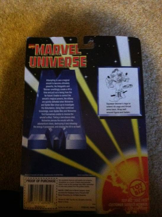 Marvel: Universe -Skinner - Toybiz action figure collectible [Barcode 035112485056] - Main Image 2