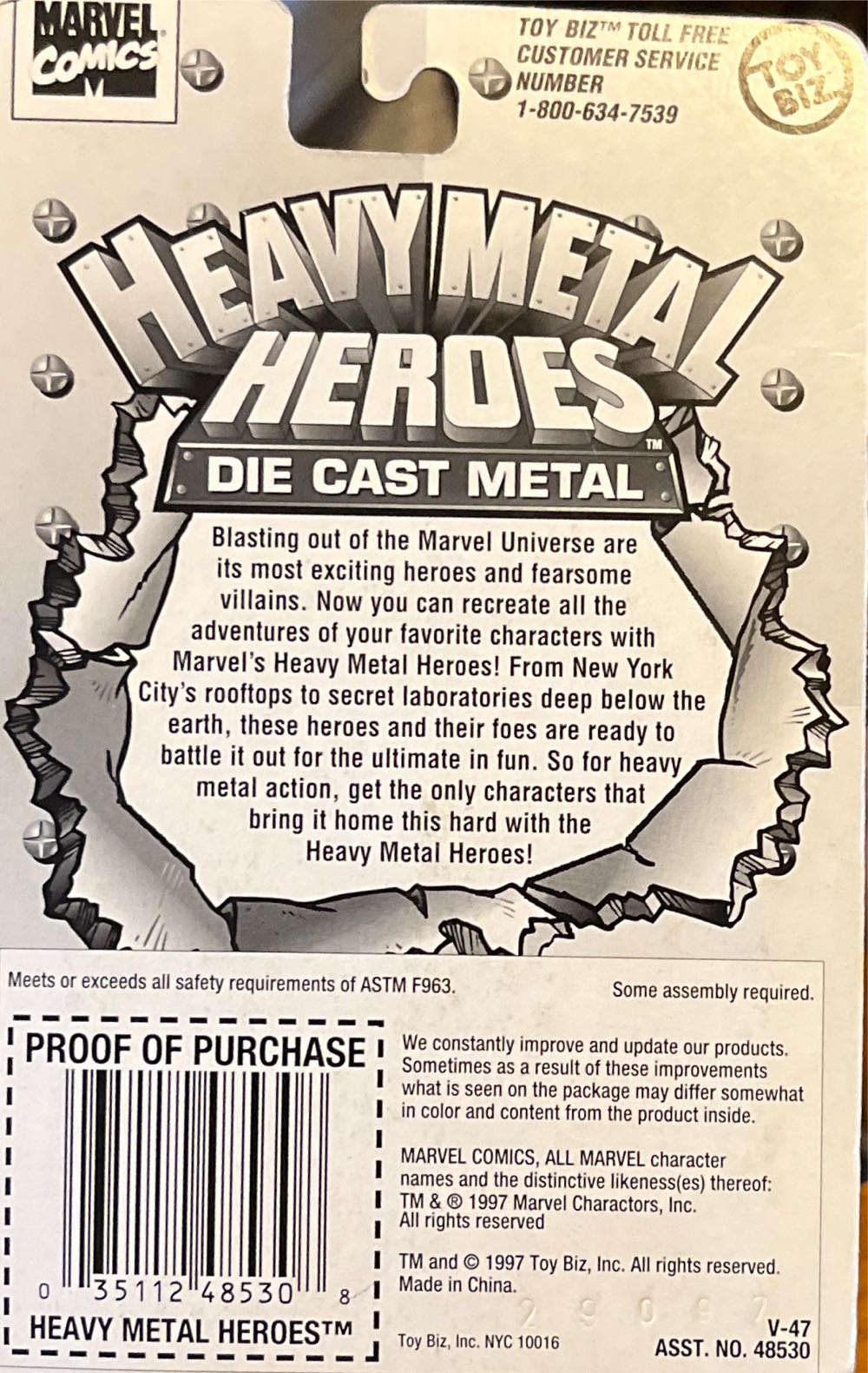 Rogue Die Cast - Toy Biz (Spiderman Poseable Die-Cast) action figure collectible [Barcode 035112485308] - Main Image 3