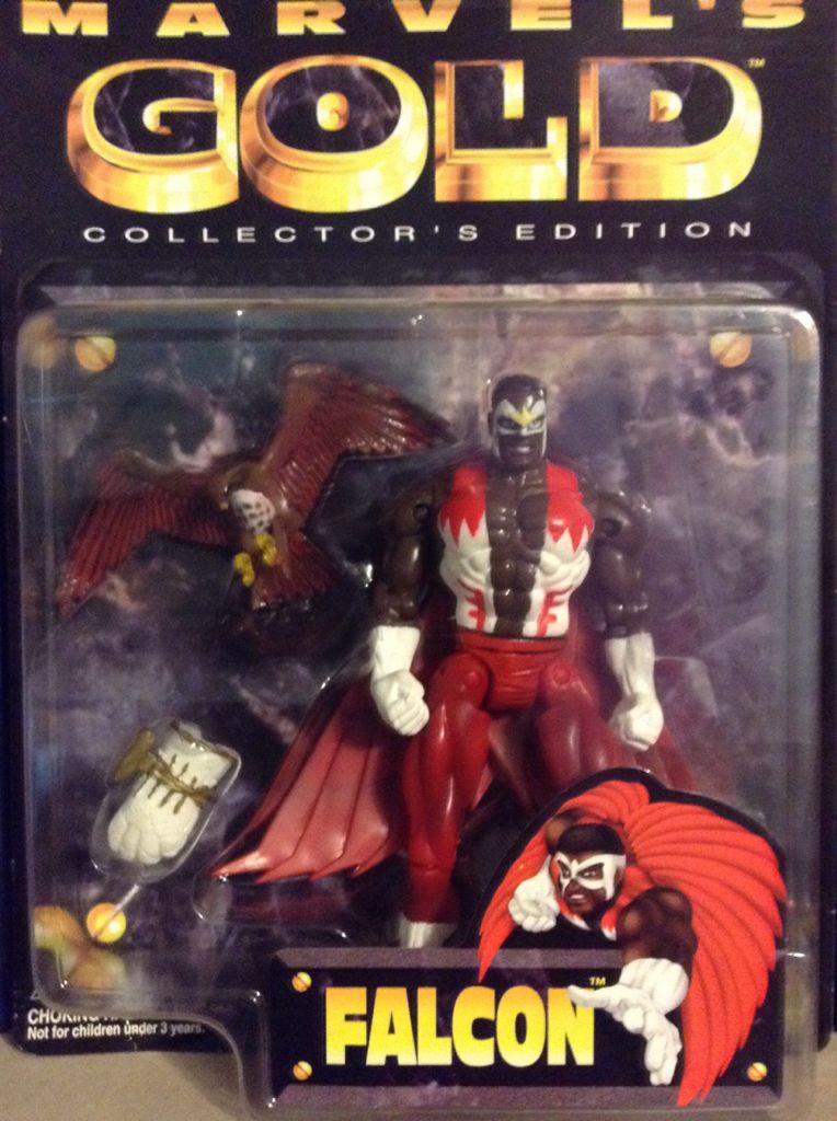 Falcon Marvels Gold - Toy Biz (Marvel’s Gold) action figure collectible [Barcode 035112486640] - Main Image 2