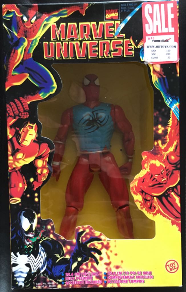 Marvel Universe Scarlet Spider - Marvel Comics-ToyBiz (Spiderman & Co.) action figure collectible [Barcode 035112486930] - Main Image 1