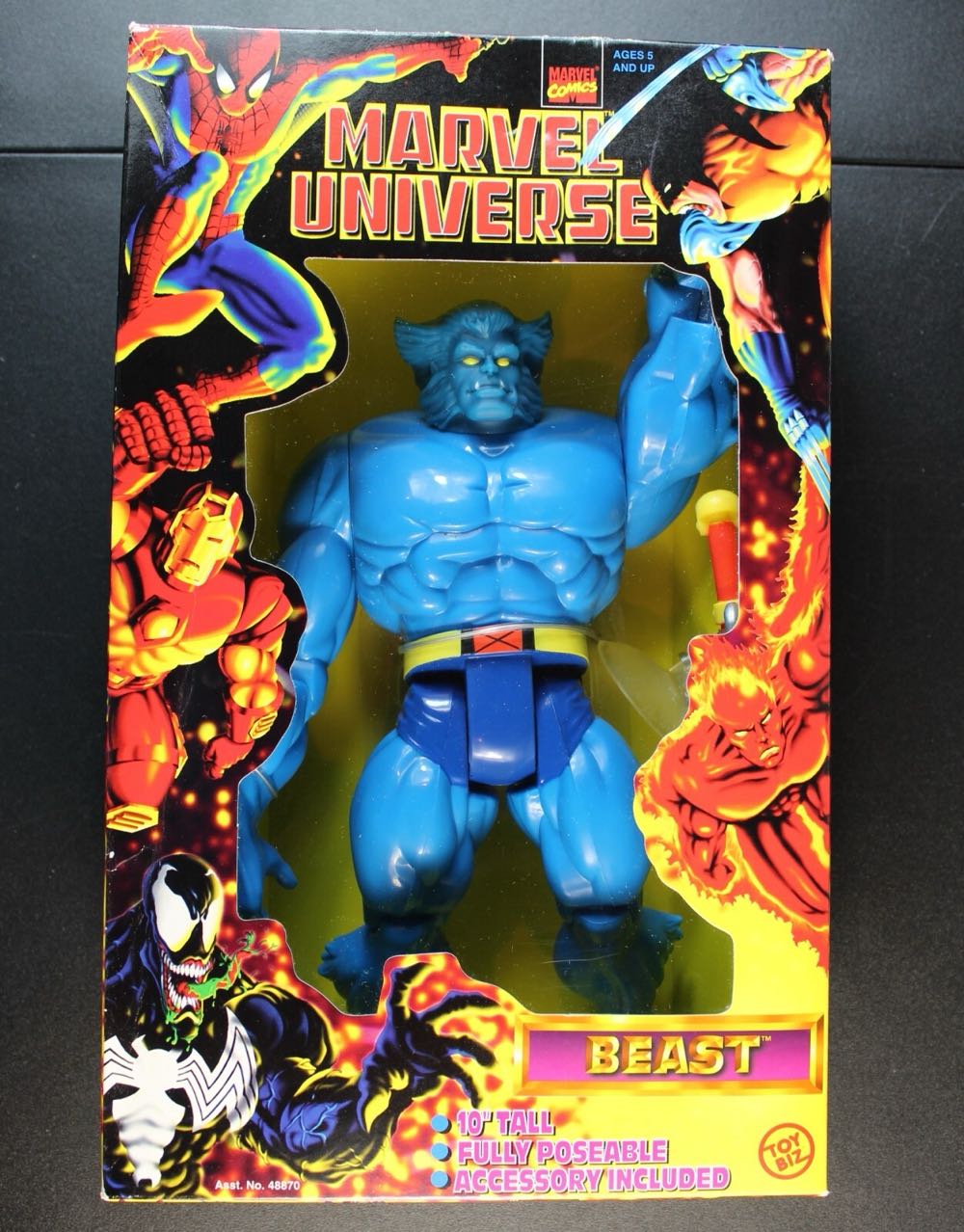 *sell* Beast - Toy Biz (Marvel (X-men)) action figure collectible [Barcode 035112488736] - Main Image 3