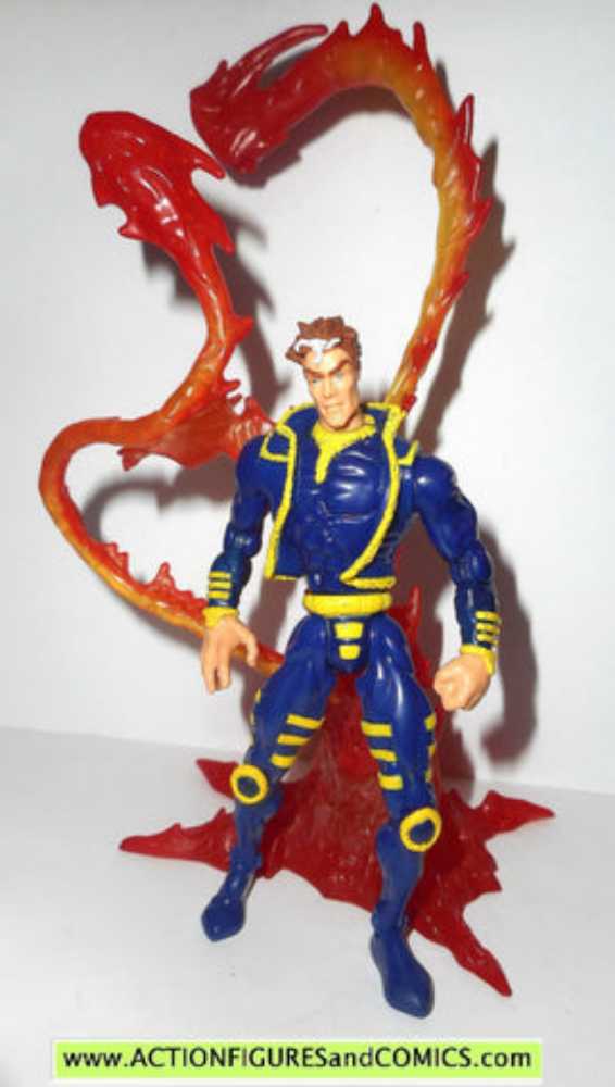 Marvel’s Most Wanted X-Man Action Figure With Posable Psychic Base Toybiz 1998 - Toybiz (X-Man) action figure collectible [Barcode 035112489221] - Main Image 3