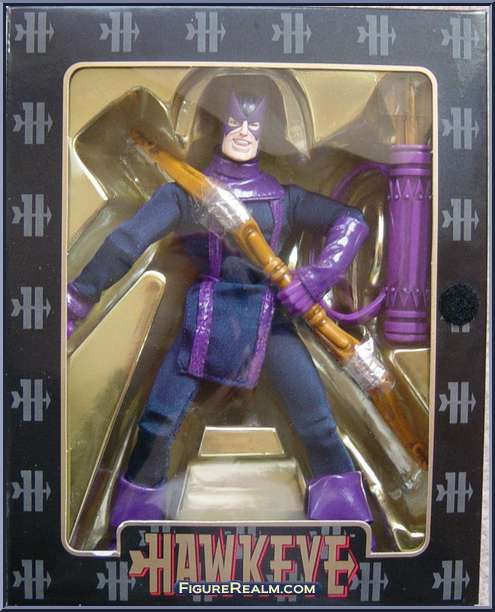 Famous Cover Series: Hawkeye - Toy Biz (Famous Cover Series) action figure collectible [Barcode 035112489740] - Main Image 2