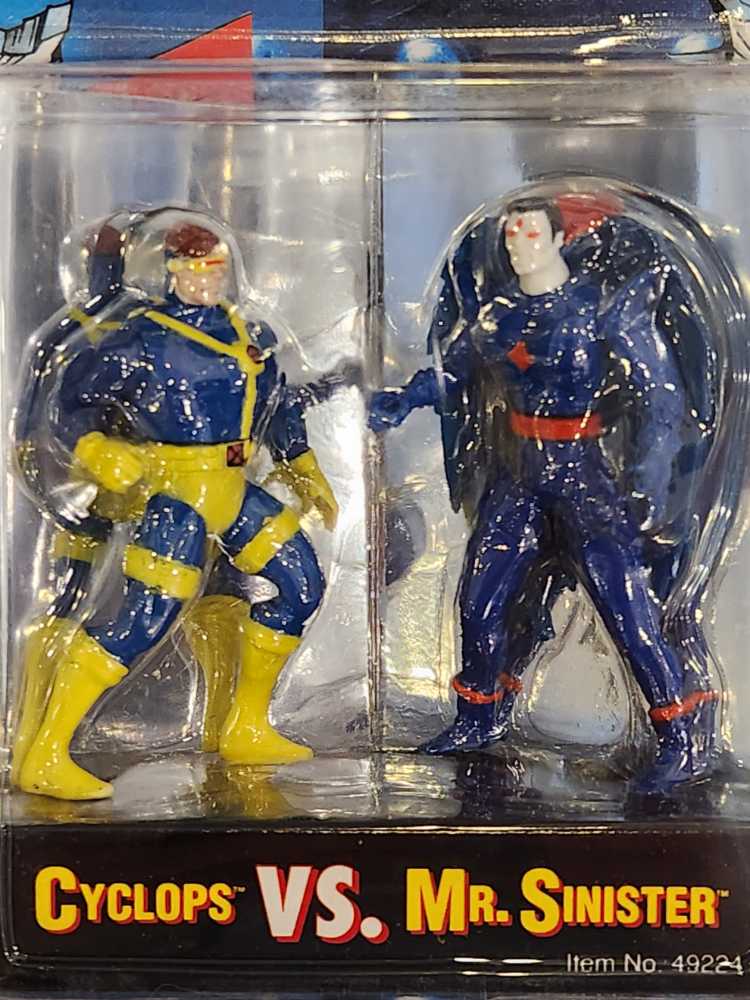 Cyclops Vs. Mr.Sinister - Toy Biz (X-Men: Steel Mutants) action figure collectible [Barcode 035112492245] - Main Image 3