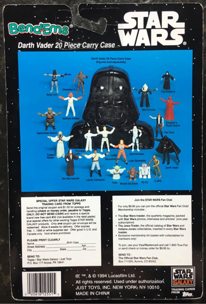 Star Wars Bend-Ems: Emperor’s Royal Guard - Just Toys (Star Wars Bend-Ems) action figure collectible [Barcode 020616125515] - Main Image 2