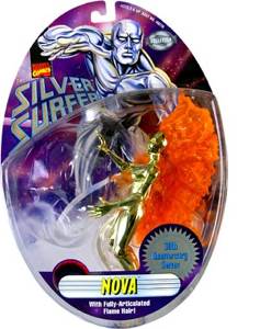 Nova - Toy Biz (Marvel Silver Surfer 30th Anniversary Series) action figure collectible [Barcode 035112492726] - Main Image 2